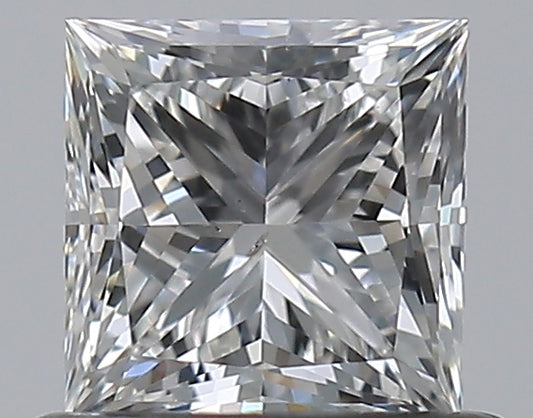 0.60CT PRINCESS SI1 G WH