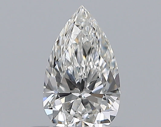 0.30CT PEAR VVS2 F WH