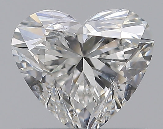 0.68CT HEART SI2 G WH