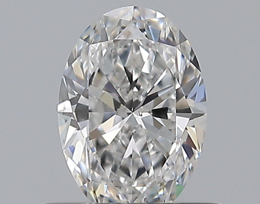 0.53CT OVAL VS2 D WH