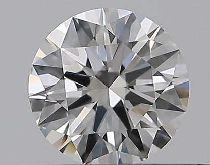 0.32CT ROUND VVS1 F WH