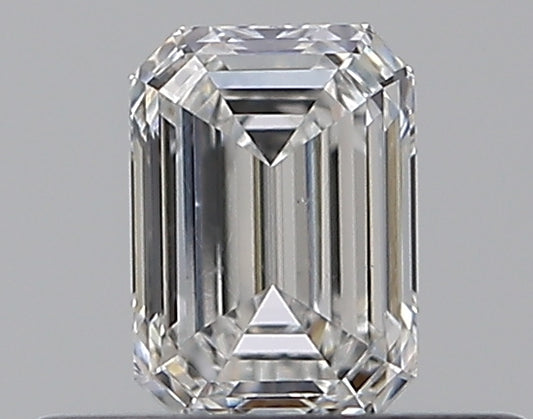0.33CT EMERALD VS2 E WH