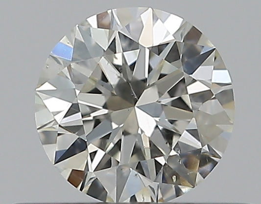 0.40CT ROUND SI2 J WH
