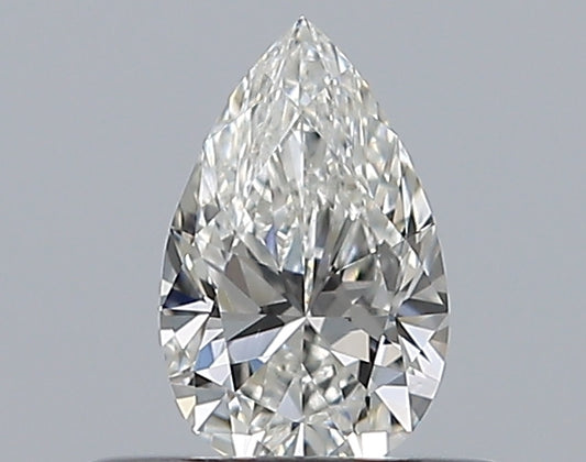 0.31CT PEAR VS2 G WH