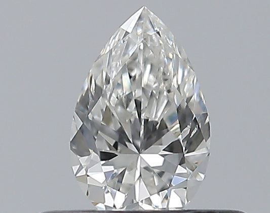 0.30CT PEAR SI2 G WH