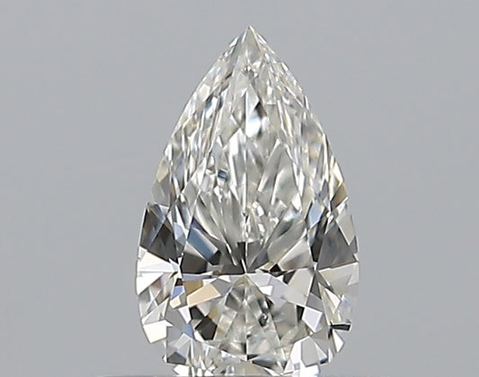 0.30CT PEAR SI1 H WH