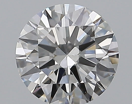 0.50CT ROUND SI1 F WH