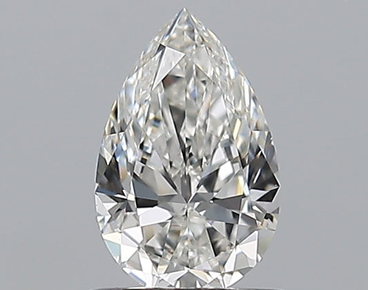 0.75CT PEAR VVS1 F WH