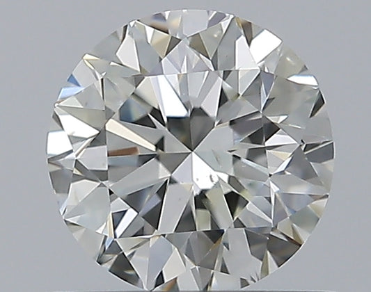 0.70CT ROUND SI1 J WH