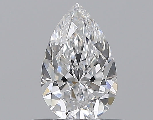 0.50CT PEAR VVS2 D WH
