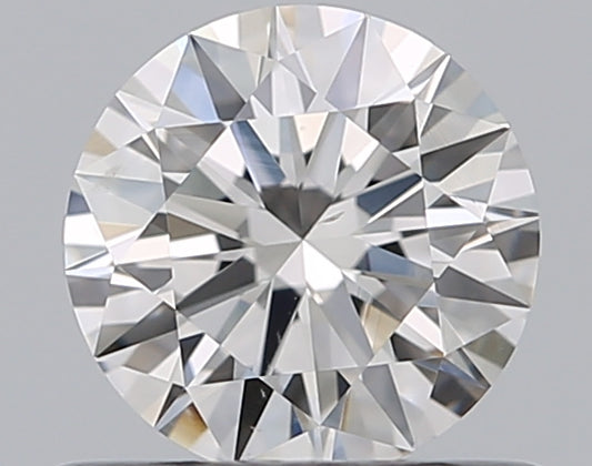 0.50CT ROUND SI1 F WH