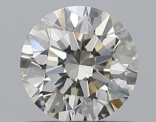 0.70CT ROUND VVS2 J WH