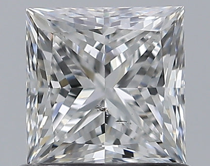 0.90CT PRINCESS SI2 F WH