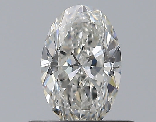 0.50CT OVAL VS2 F WH