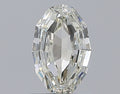 0.93CT Oval Step Cut VS2 K WH