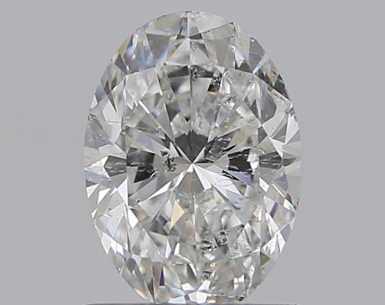0.80CT OVAL I1 G WH