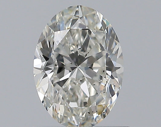 0.80CT OVAL SI1 G WH