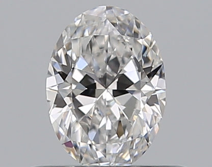 0.41CT OVAL VVS1 D WH