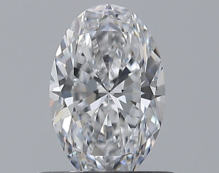 0.59CT OVAL VVS1 D WH