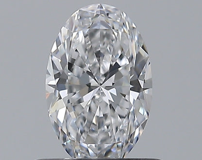 0.59CT OVAL VVS1 D WH