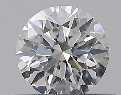 0.35CT ROUND SI1 F WH