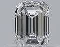 0.31CT EMERALD SI2 D WH