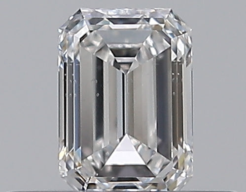 0.30CT EMERALD SI1 E WH
