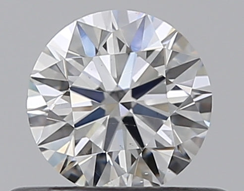 0.38CT ROUND SI1 F WH