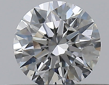 0.32CT ROUND SI1 F WH