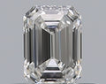 0.30CT EMERALD SI1 F WH