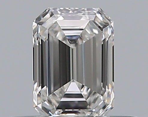 0.30CT EMERALD SI1 F WH