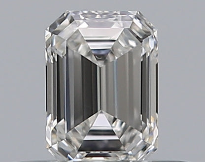 0.30CT EMERALD SI1 F WH
