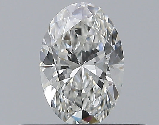 0.35CT OVAL VVS2 G WH