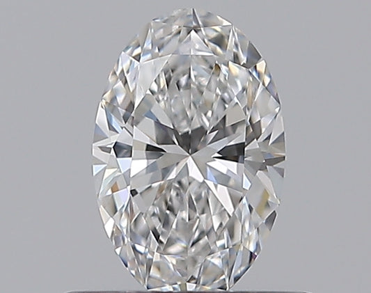 0.49CT OVAL VVS1 D WH