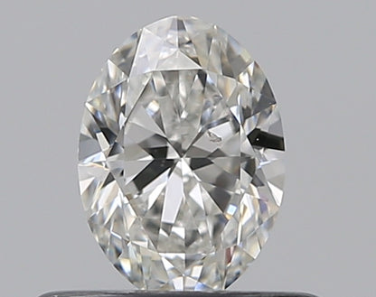 0.40CT OVAL SI2 F WH