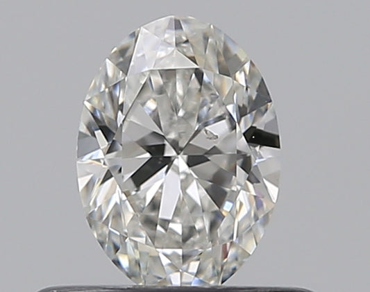 0.40CT OVAL SI2 F WH
