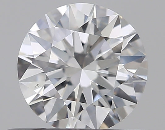 0.38CT ROUND SI1 D WH