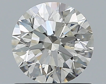 0.90CT ROUND SI1 H WH