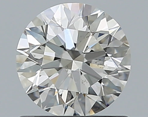 0.90CT ROUND SI1 H WH