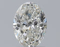0.90CT OVAL SI1 G WH