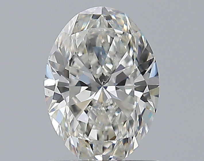 0.90CT OVAL SI1 G WH