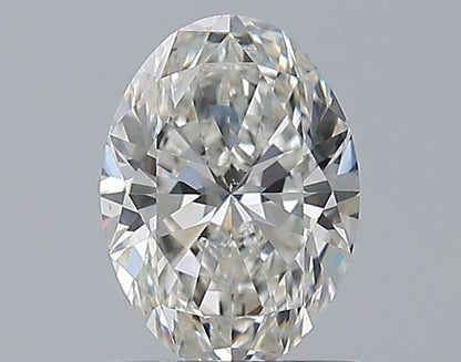 0.90CT OVAL SI1 G WH
