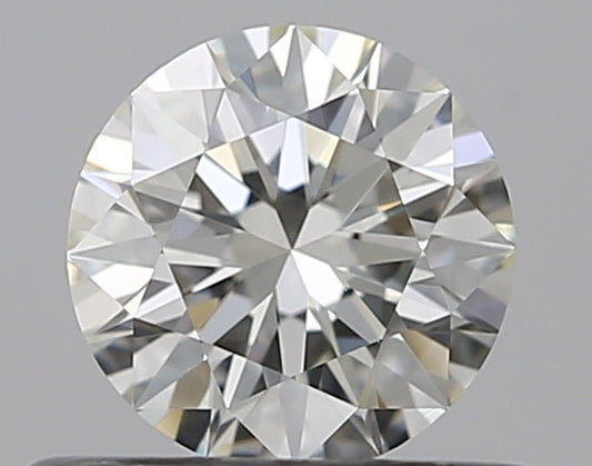 0.42CT ROUND VVS2 J WH