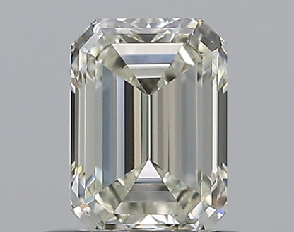 0.59CT EMERALD VVS1 J WH