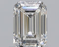 0.51CT EMERALD SI1 F WH