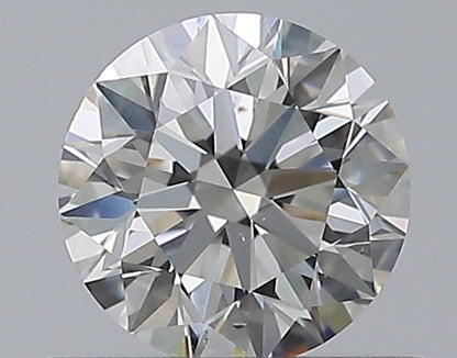 0.59CT ROUND SI1 F WH