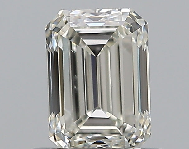 0.59CT EMERALD SI2 I WH