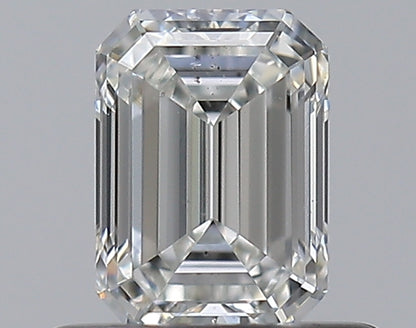 0.51CT EMERALD SI2 G WH