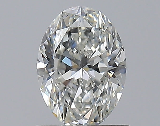 0.80CT OVAL SI2 H WH