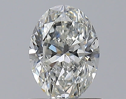 0.80CT OVAL SI2 H WH